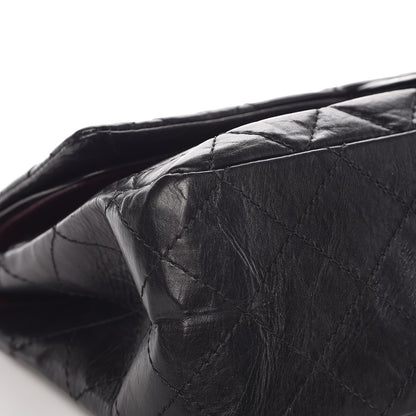 Chanel Aged Calfskin Quilted 2.55 Reissue 227 Flap Black 6 of 10