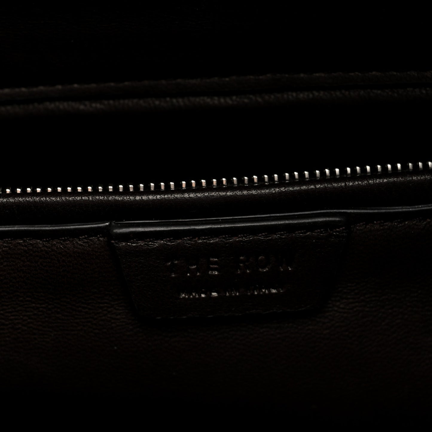Nappa Astra Bowling Bag Dark Brown Ans