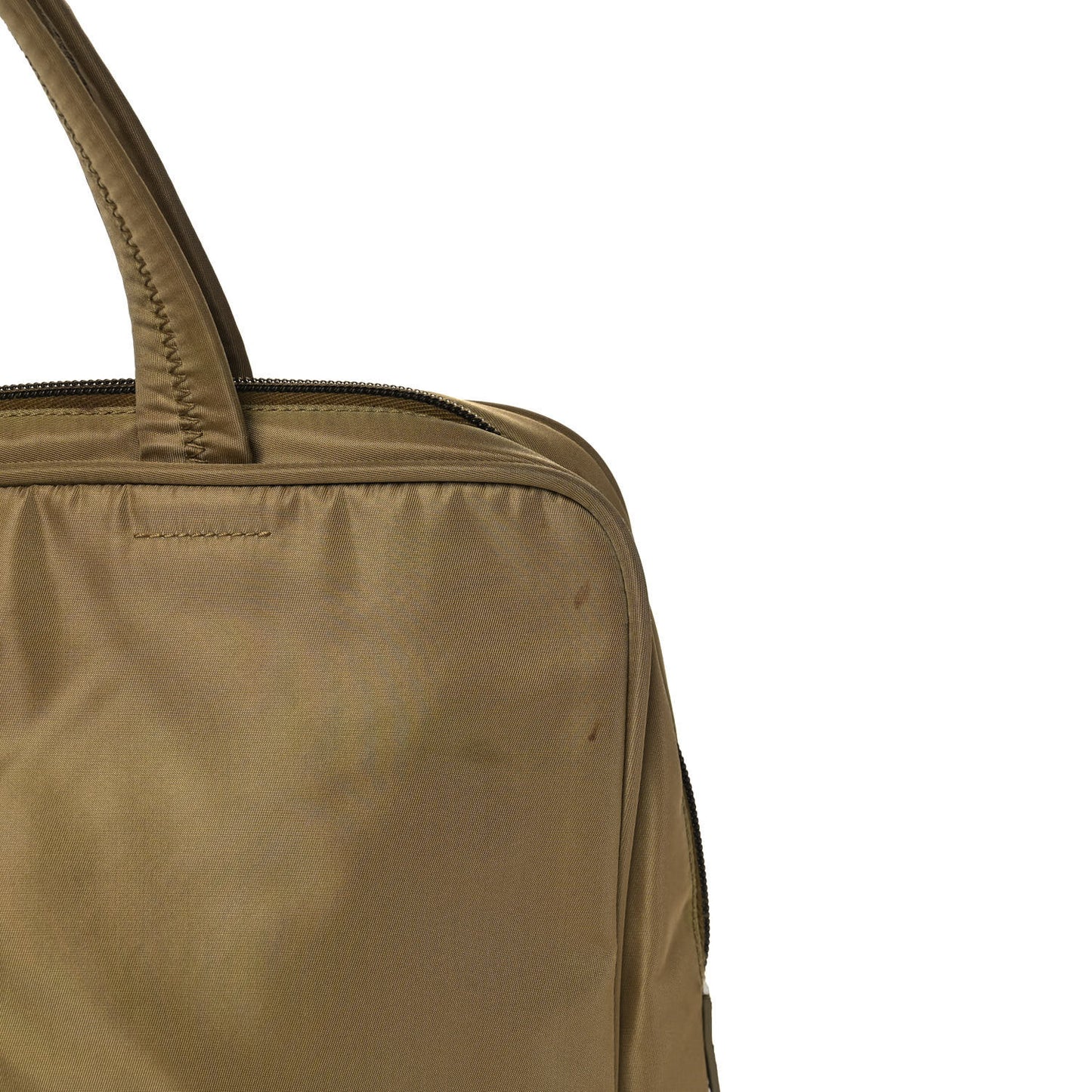 Tessuto Nylon Shopping Tote Green