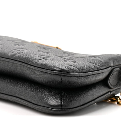 Louis Vuitton Empreinte Monogram Liv Pochette Black 8 of 9