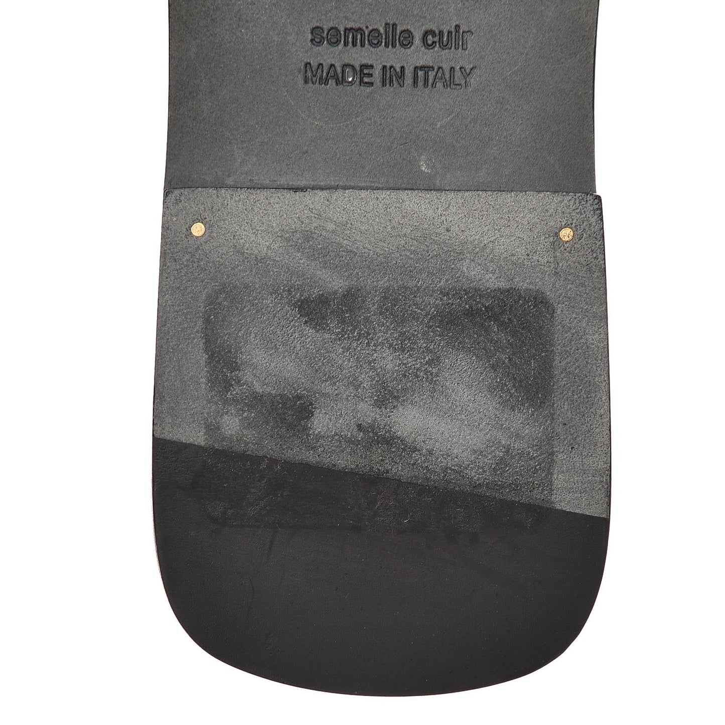 Box Calfskin Oran Sandals 36.5 Black