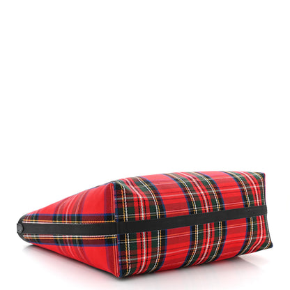 Burberry Vintage Check Medium The Giant Reversible Tote Antique Yellow Bright Red 6 of 17