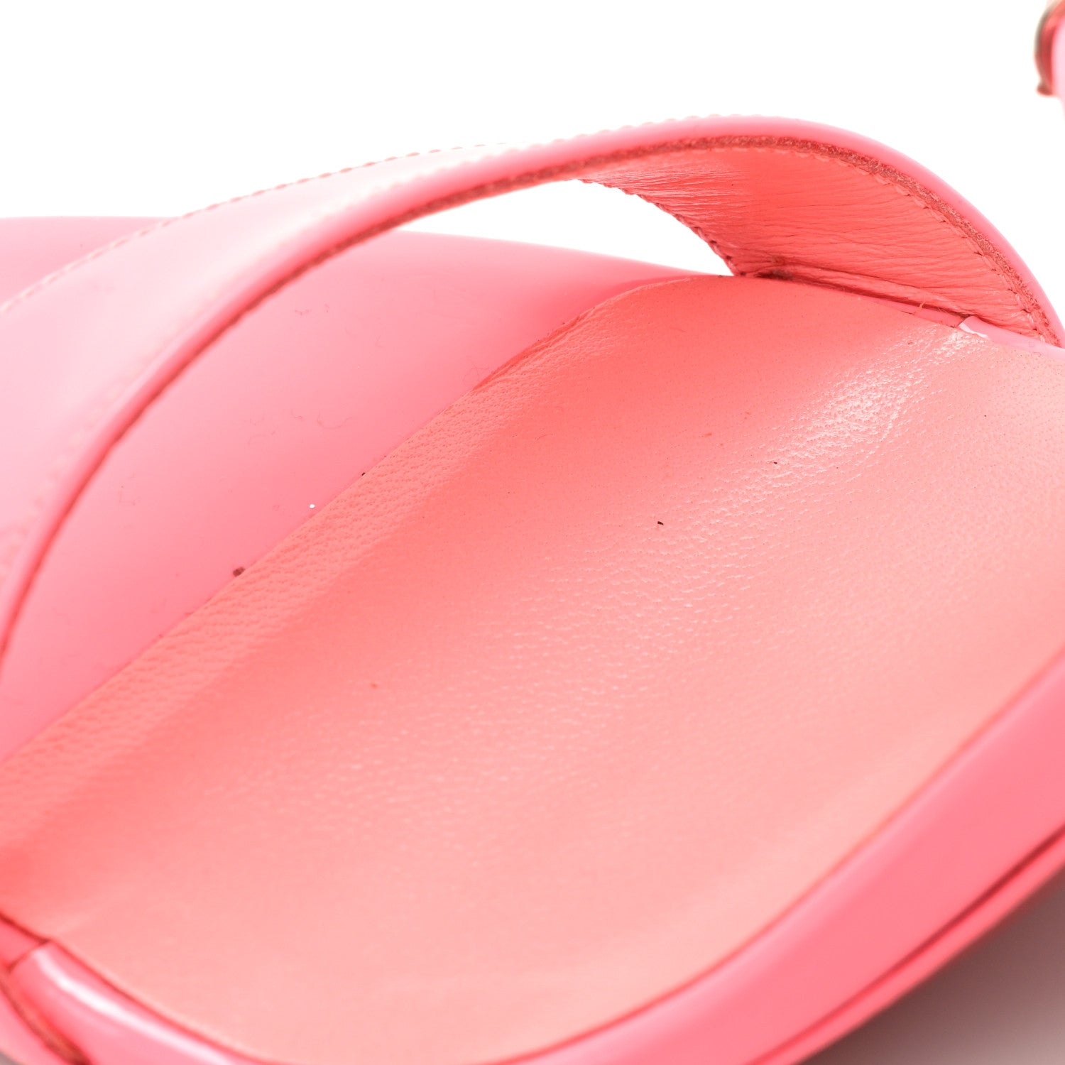 Christian Louboutin Patent Loubigirl 100 Sandals 37 Pink 10 of 11