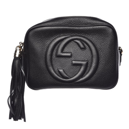 Gucci Pebbled Calfskin Small Soho Disco Bag Black 1 of 11