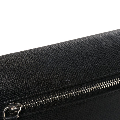 Burberry Derby Calfskin Vintage Check Small Macken Crossbody Bag Black 10 of 10