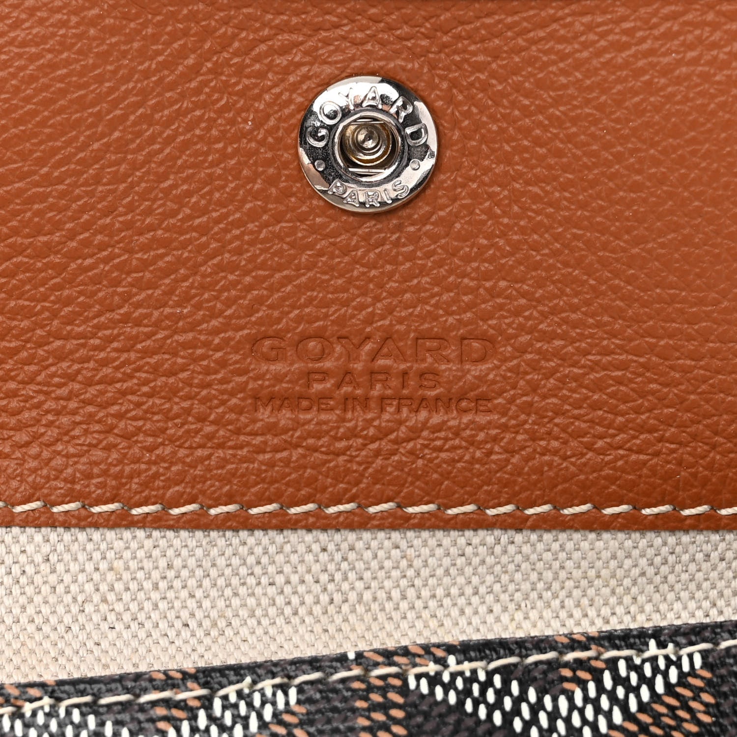 Goyard Goyardine Saint Louis PM Black Gold 7 of 11