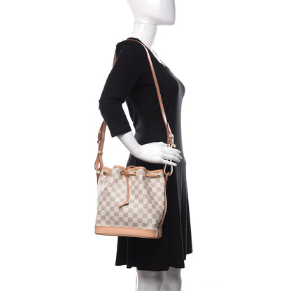 Louis Vuitton Damier Azur Noe BB 2 of 10