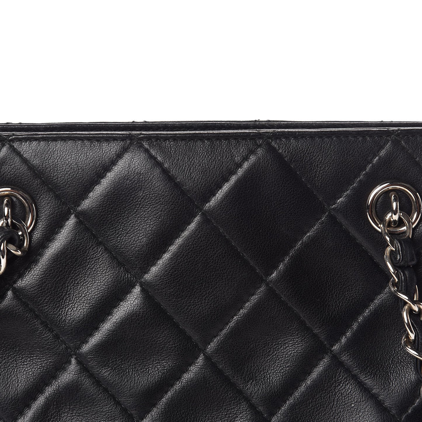 Lambskin Quilted Small Shoulder Bag Black