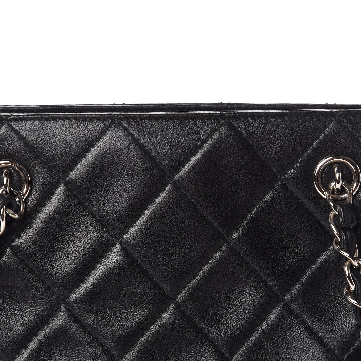 Chanel Lambskin Quilted Small Shoulder Bag Black 10 of 12