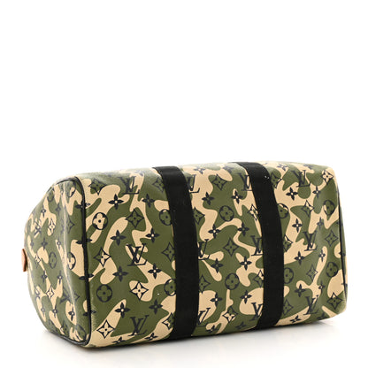 Louis Vuitton Monogram Camouflage Speedy 35 3 of 29