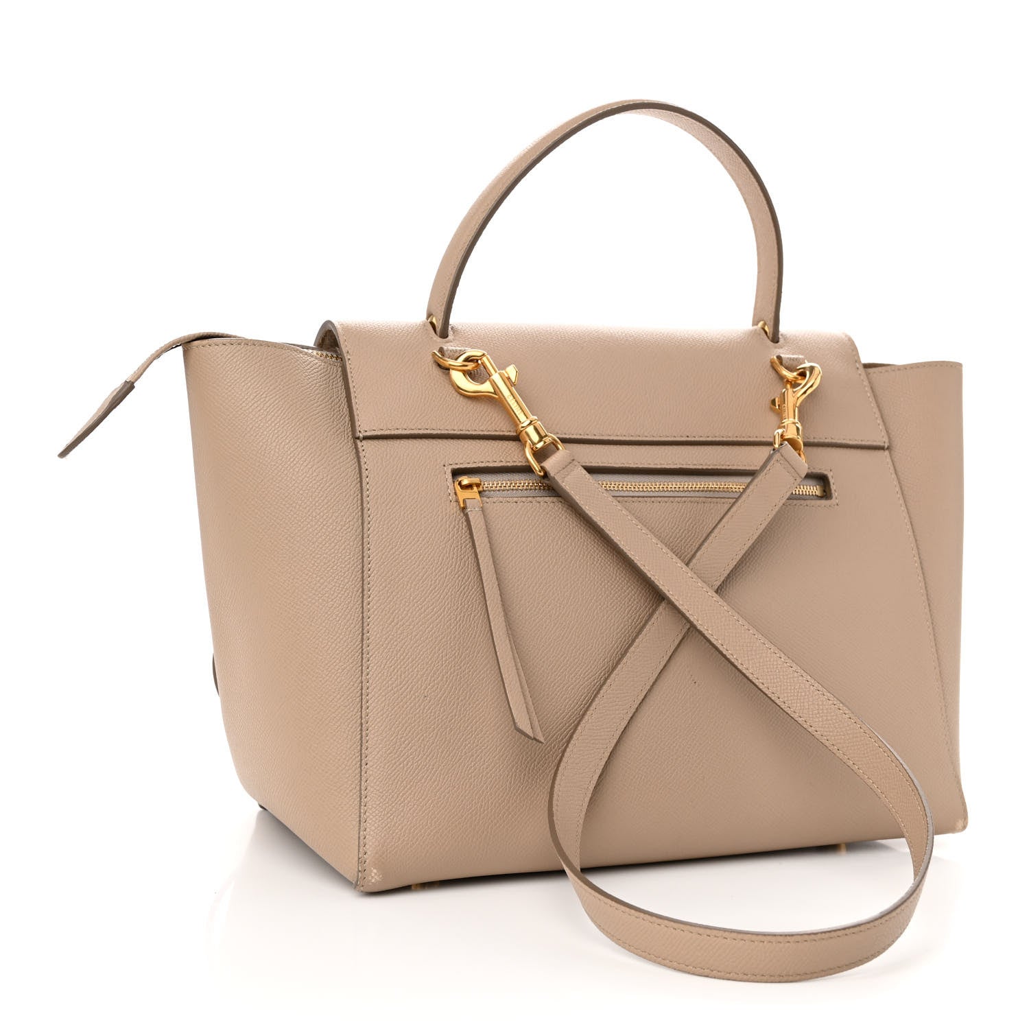 Celine Grained Calfskin Mini Belt Bag Light Taupe 3 of 10