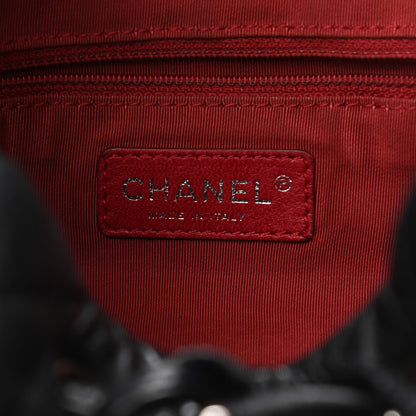 Chanel Lambskin Quilted Beijing Backpack Black 6 of 10