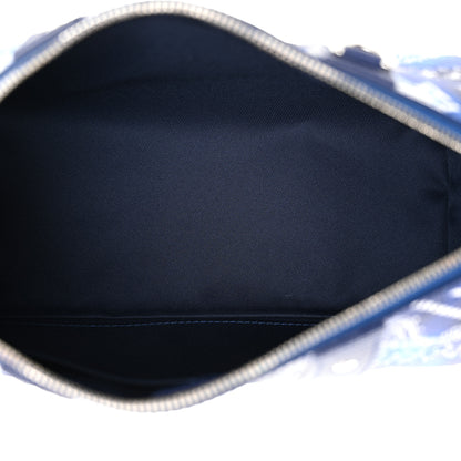 Louis Vuitton Cowhide Monogram Bandana City Keepall Blue 5 of 9