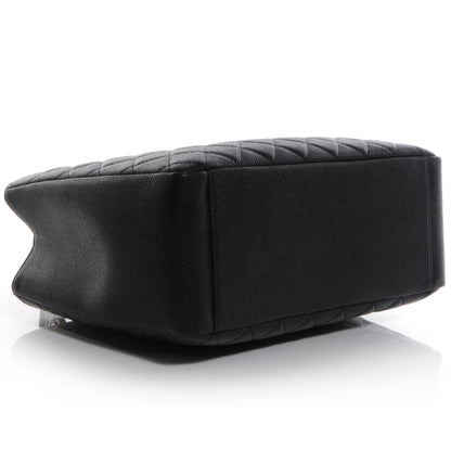 Chanel Caviar Grand Shopping Tote GST Black 4 of 8