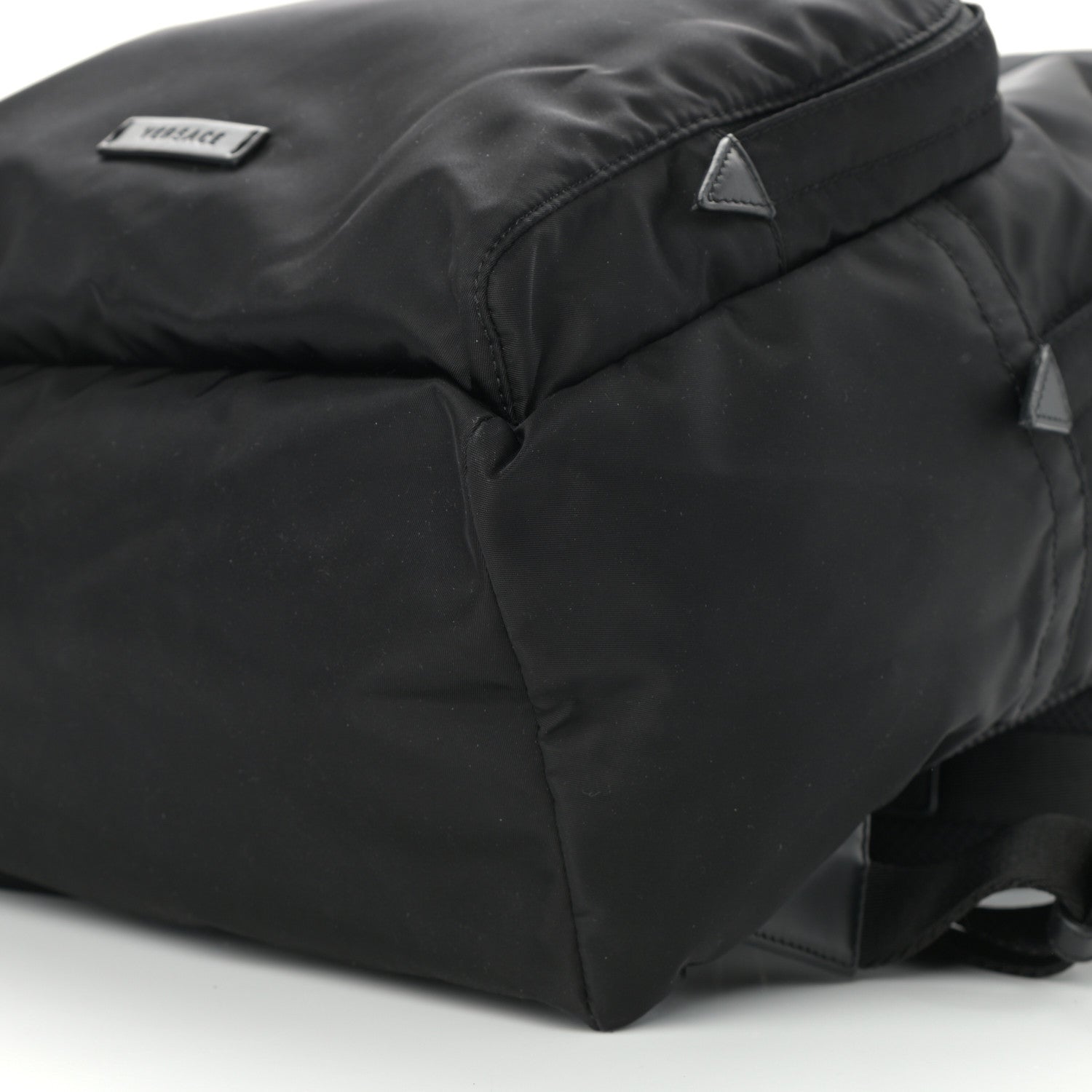 Versace Nylon La Medusa Backpack Black 10 of 12