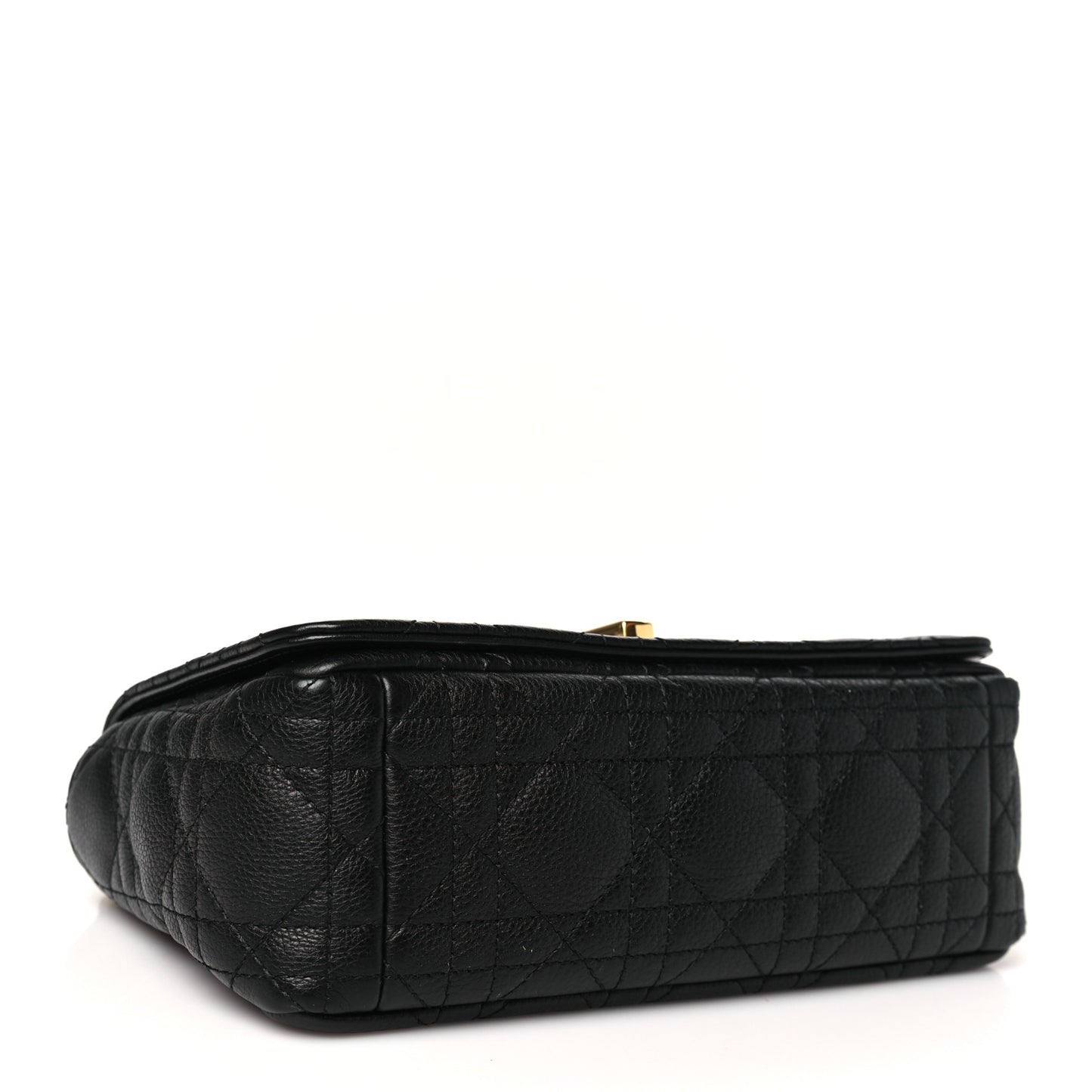 Calfskin Cannage Small Caro Bag Black