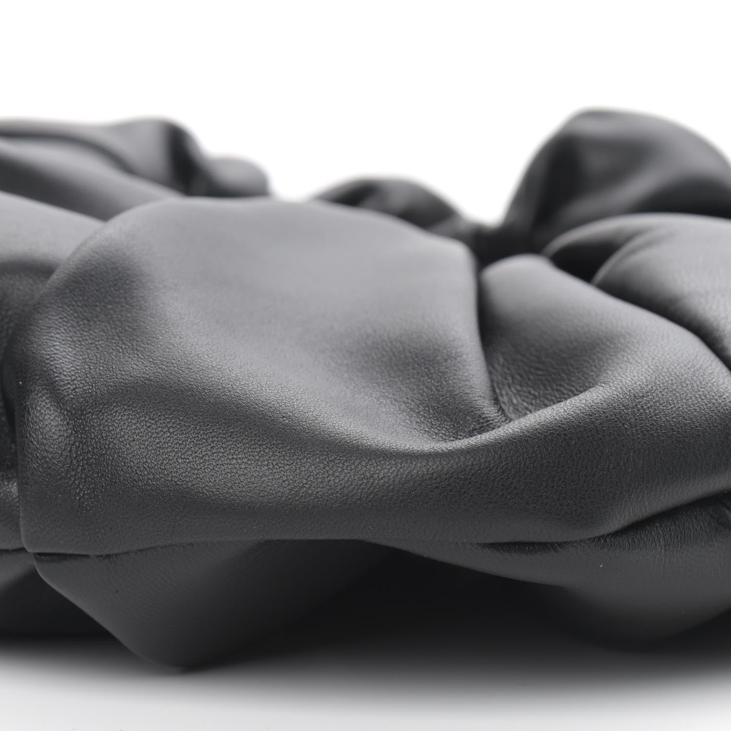 Mansur Gavriel Lambskin Mini Scrunchie Bag Black 9 of 9