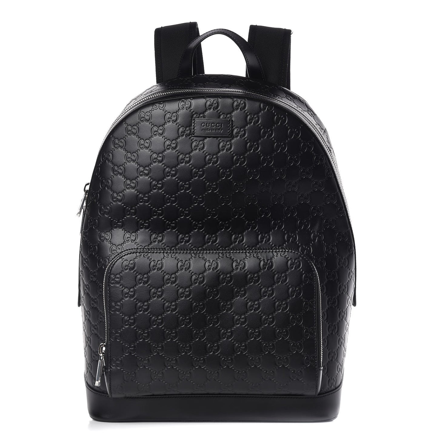 Guccissima Signature Day Backpack Black