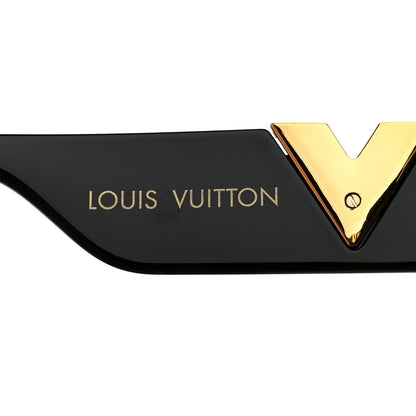 Louis Vuitton Acetate My Fair Lady Sunglasses Z1254E Black 5 of 9