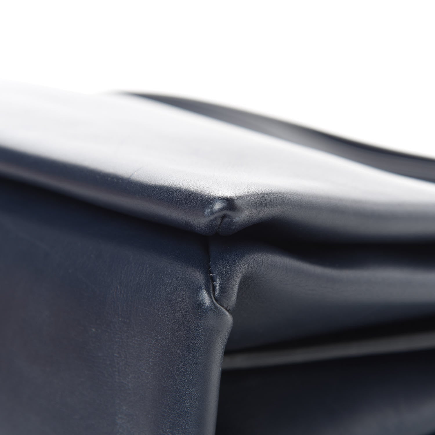 Celine Calfskin Blade Flap Navy 11 of 17