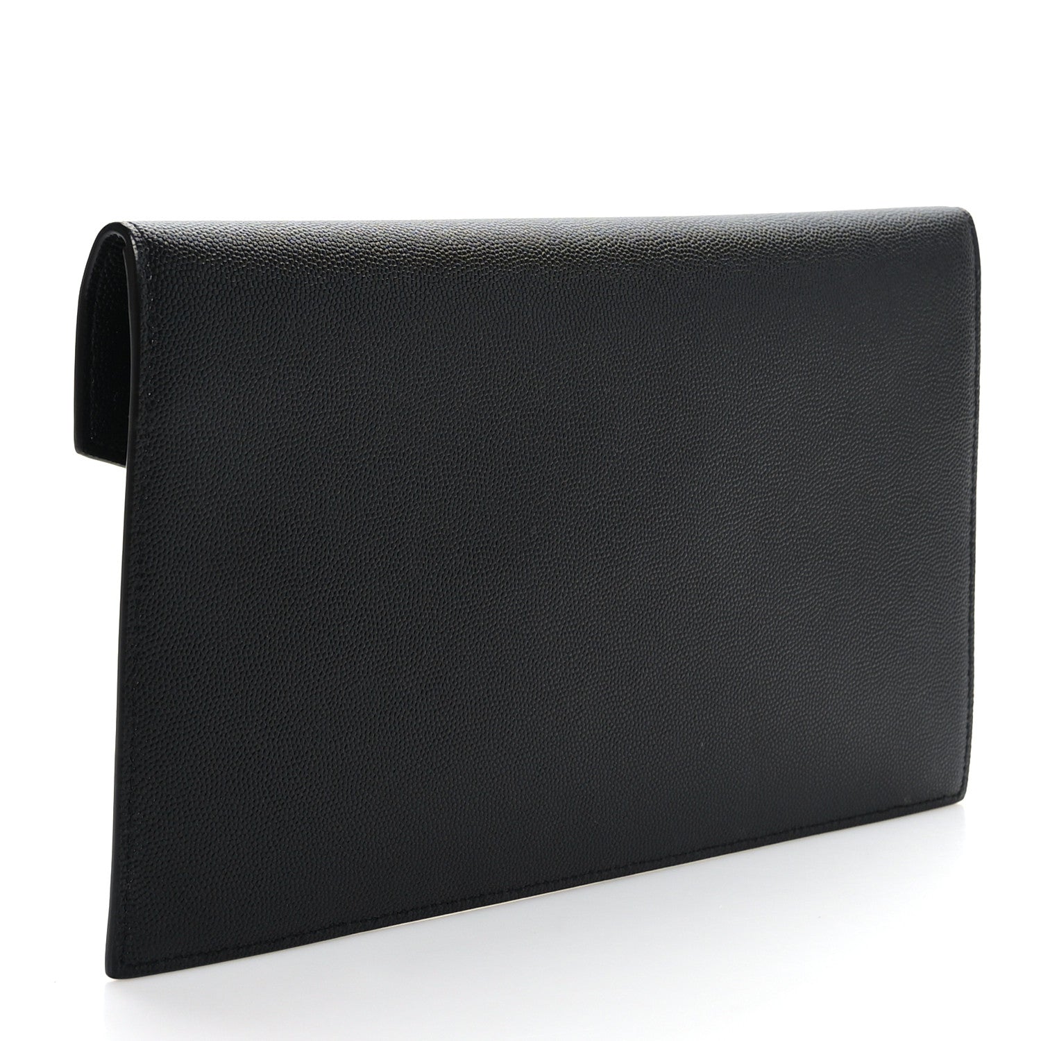 Saint Laurent Grain De Poudre Uptown Pouch Black 3 of 6