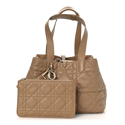 Christian Dior Calfskin Macrocannage Medium Toujours Tan 3 of 13
