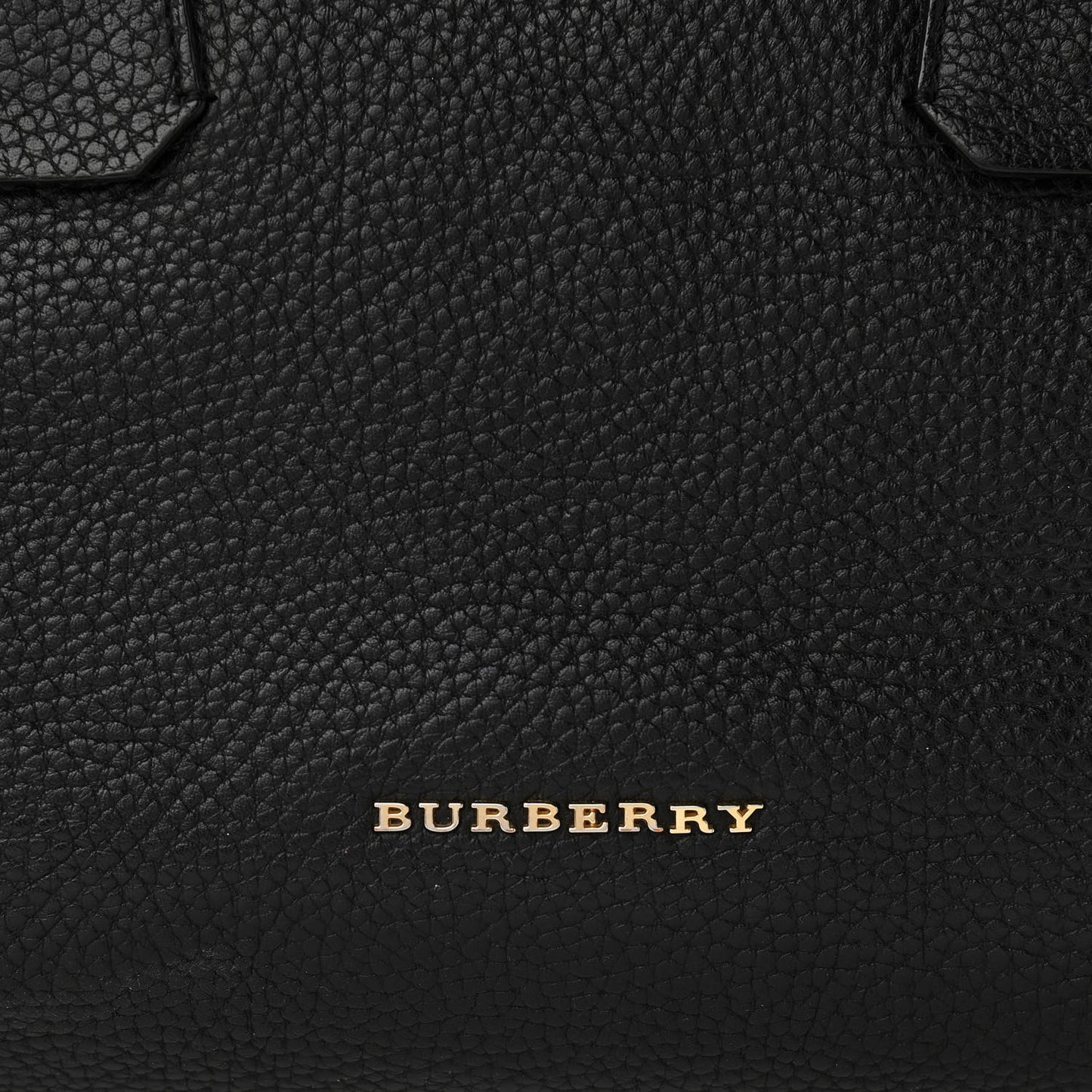 London Grainy Calfskin Medium Baynard Tote Black