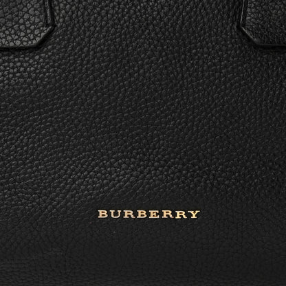 Burberry London Grainy Calfskin Medium Baynard Tote Black 6 of 9