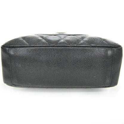 Chanel Caviar Petit Shopping Tote PST Black GHW 4 of 10