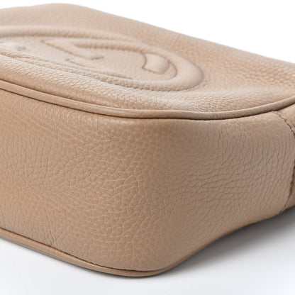 Gucci Pebbled Calfskin Small Soho Disco Bag Camelia 6 of 9