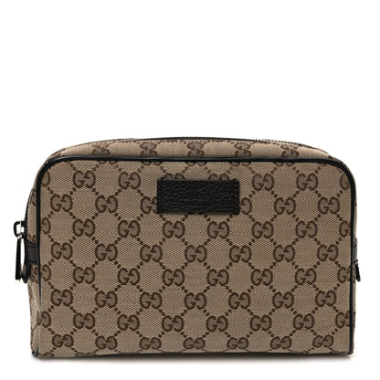 Gucci Monogram Belt Bag Dark Brown 1 of 11