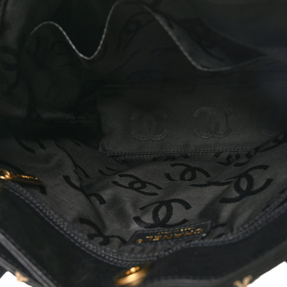 Chanel Calfskin Wild Stitch Tote Black 5 of 10