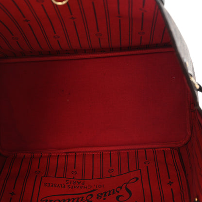 Louis Vuitton Damier Ebene Neverfull MM 4 of 10