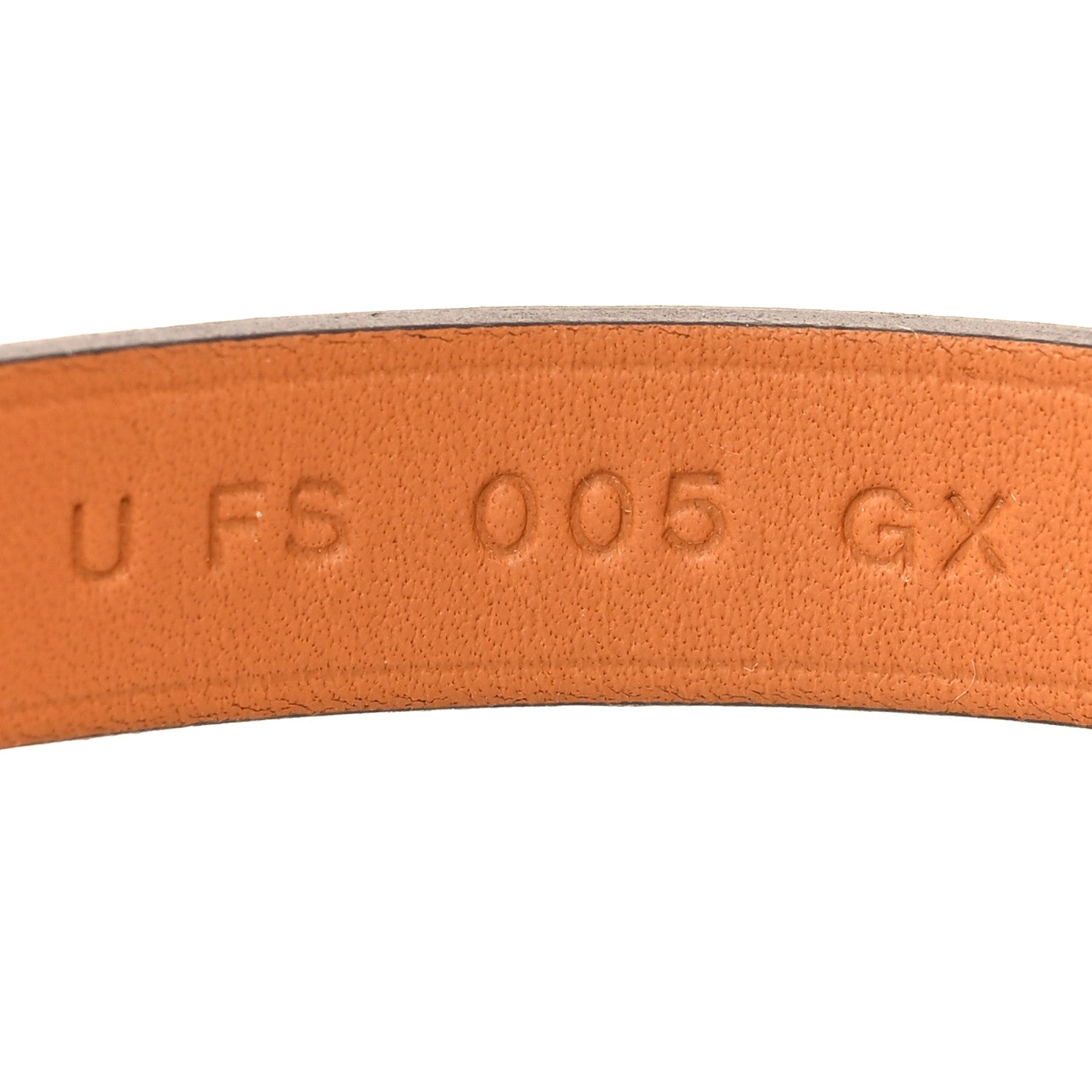 Hermes Swift Kelly Double Tour Bracelet T3 Etain 5 of 6