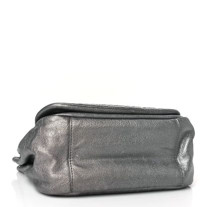 Chanel Luxe Ligne Flap Bag Silver 4 of 9