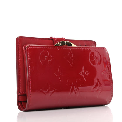 Louis Vuitton Vernis French Purse Wallet Pomme d'Amour 3 of 8