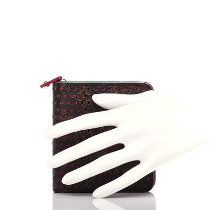 Louis Vuitton Monogram Perforated Compact Zipped Wallet Fuchsia 2 of 8