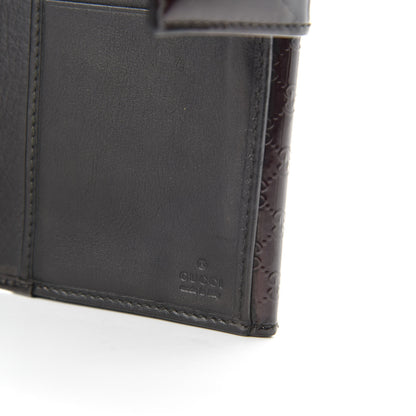 Gucci Patent Microguccissima Nice Wallet Burgundy 6 of 7