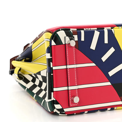 Hermes Swift One Two Three And Away We Go Birkin 25 Multicolor 9 of 11