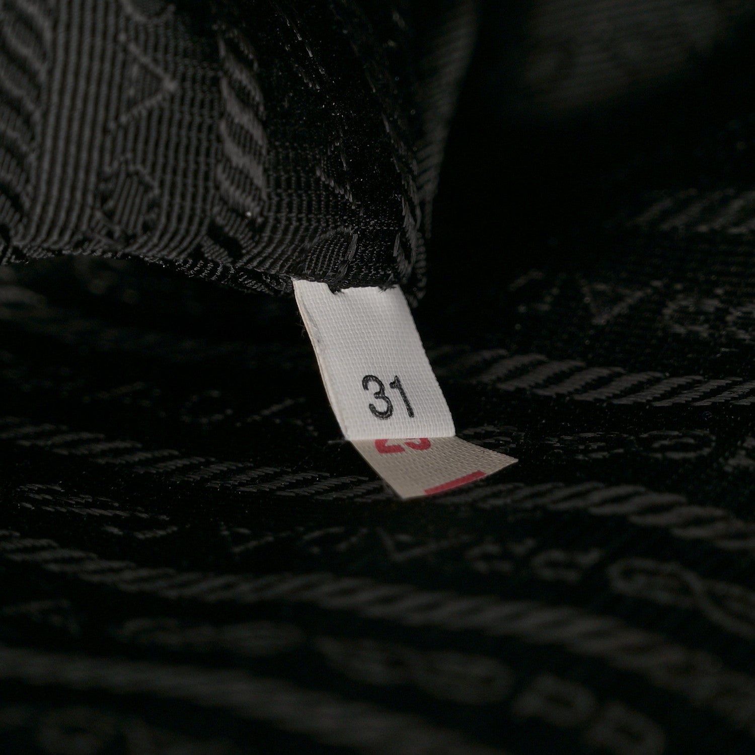 Prada Tessuto Nylon Saffiano Metal Triangle Logo Work Bag Black 7 of 14