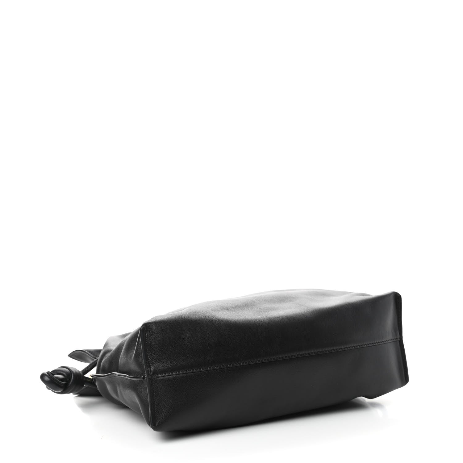 Loewe Calfskin Small Flamenco Knot Bag Black 4 of 10