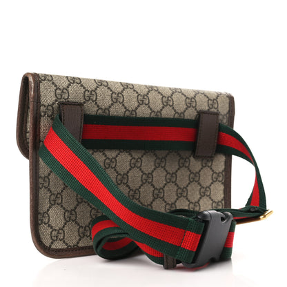 Gucci GG Supreme Monogram Neo Vintage Web Belt Bag Brown 3 of 9