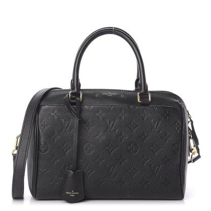 Louis Vuitton Empreinte Speedy Bandouliere 25 NM Black 1 of 12