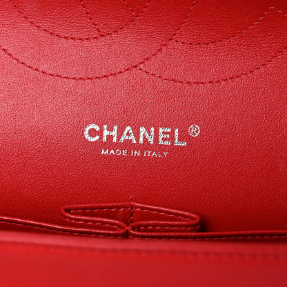 Chanel Lambskin Quilted Jumbo Double Flap Red 6 of 35