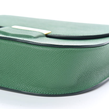 Celine Grained Calfskin Small Trotteur Light Forest 9 of 11