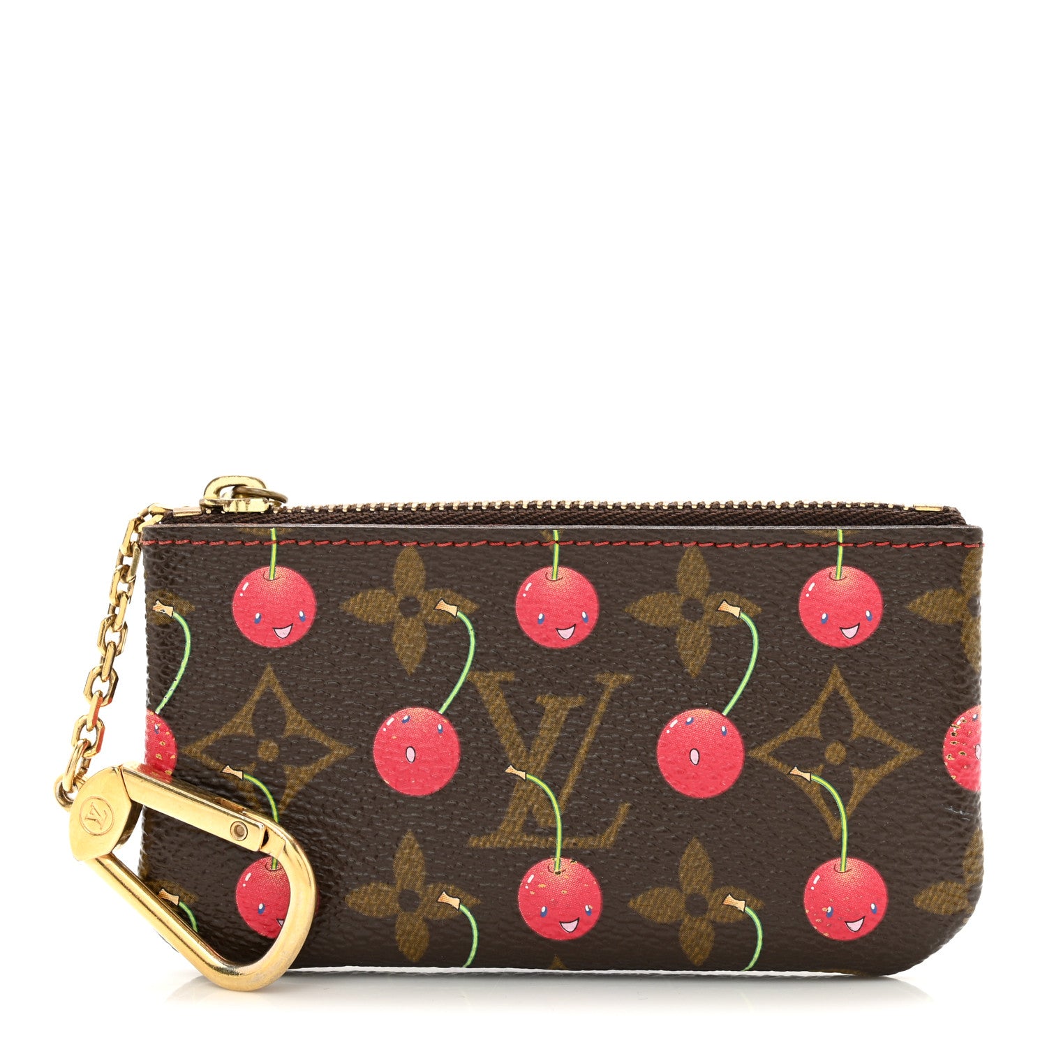 Louis Vuitton Monogram Cerises Key Pouch 1 of 9
