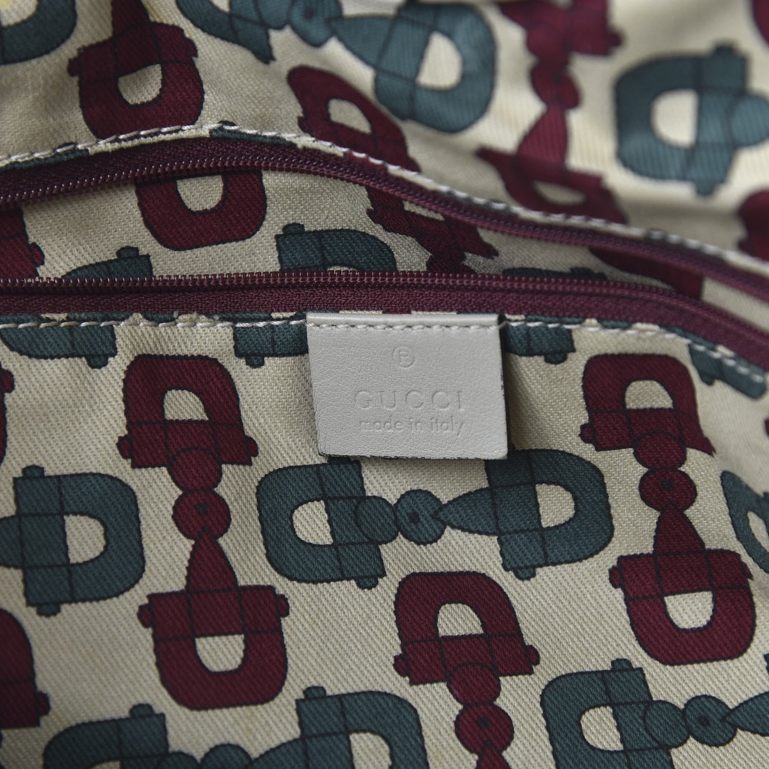 Gucci Guccissima Medium Sukey Tote Mystic White 8 of 10