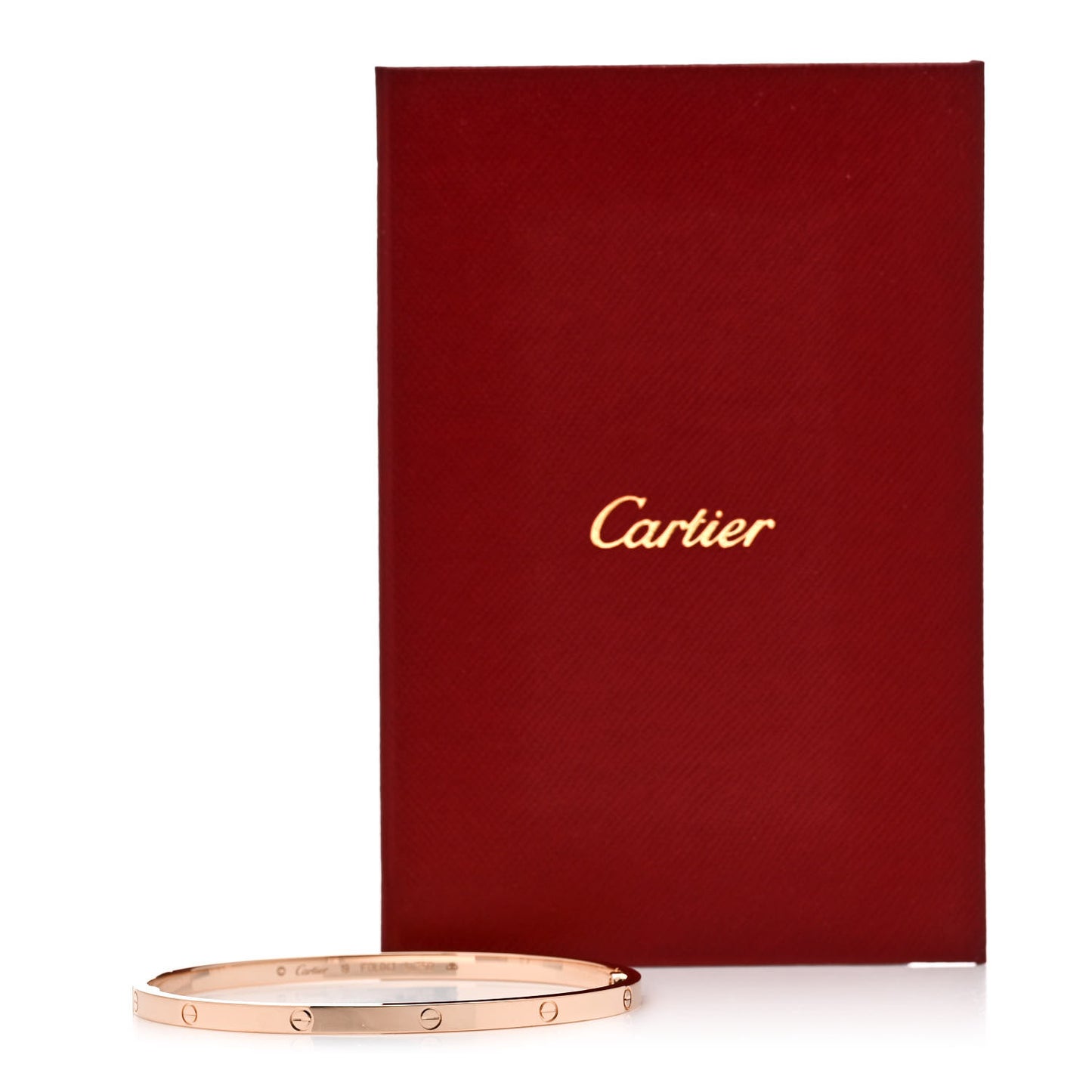 18K Pink Gold Small LOVE Bracelet 19