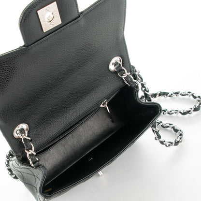 Chanel Caviar Quilted Mini Square Flap Black 5 of 8