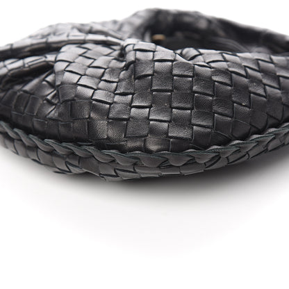 Bottega Veneta Nappa Intrecciato Pleated Mini Veneta Hobo Black 8 of 9